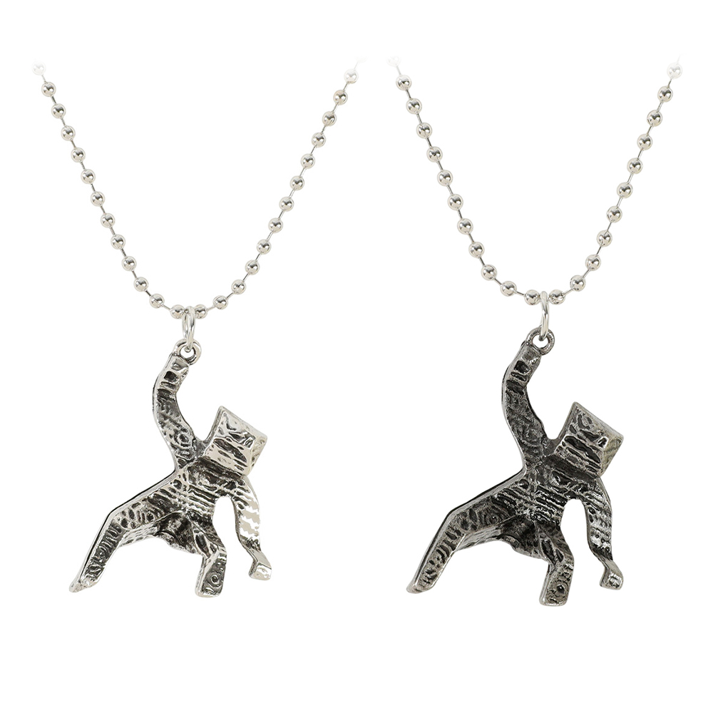 Men Accessories Necklace - 3D Xenon Rock Little Man Project