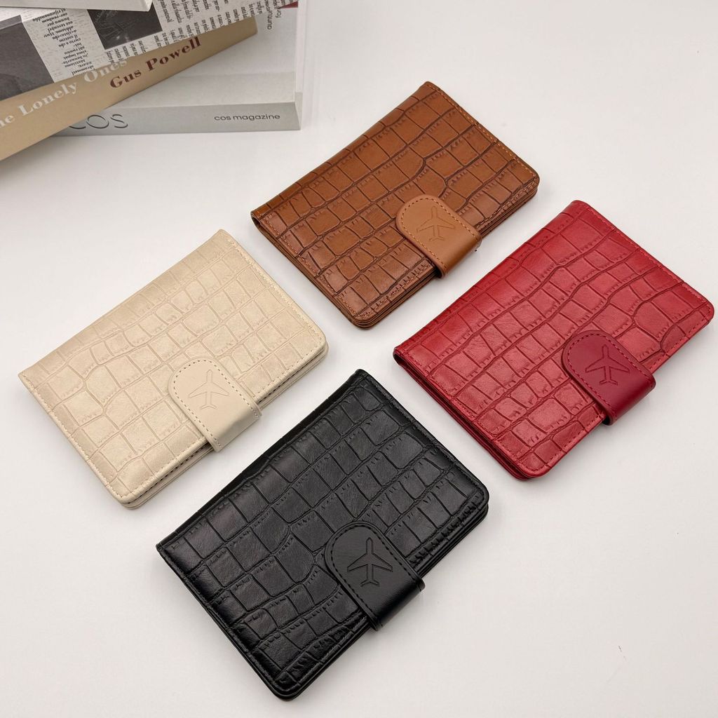 Travel Organizer Men - PU lederen paspoorthoes voor heren en