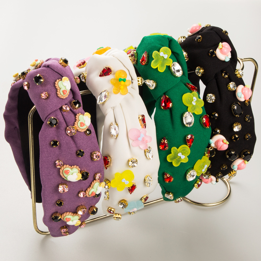 Men Accessories For Wedding - Hot-selling nieuwe decoratieve hoofdband met gemberbroodmanfiguur,