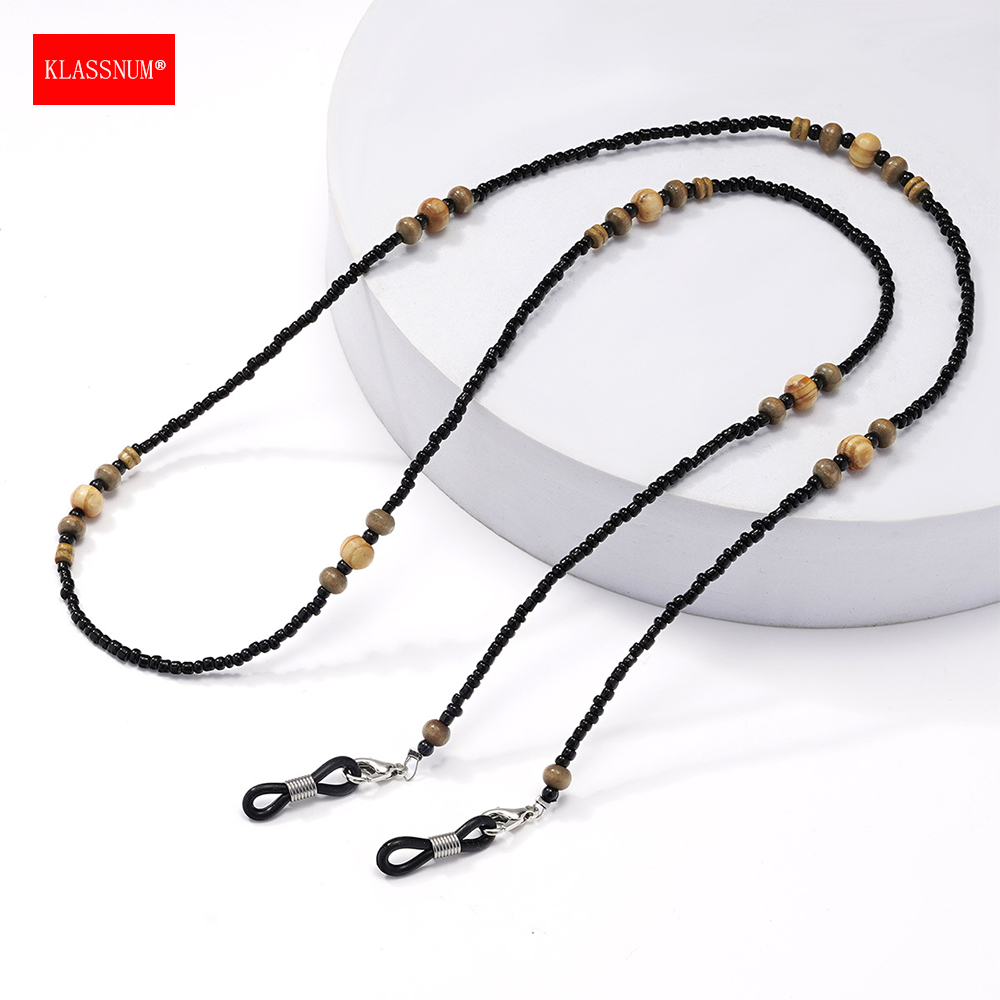 Men Accessories Neck Chain - KLASSNUM Vintage Brilkoord Mannen Vrouwen Ronde