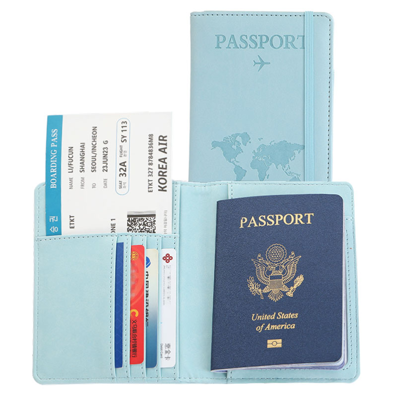 Men Accessories For Wedding - Minnaar De Wereldkaart Paspoort Cover Hot