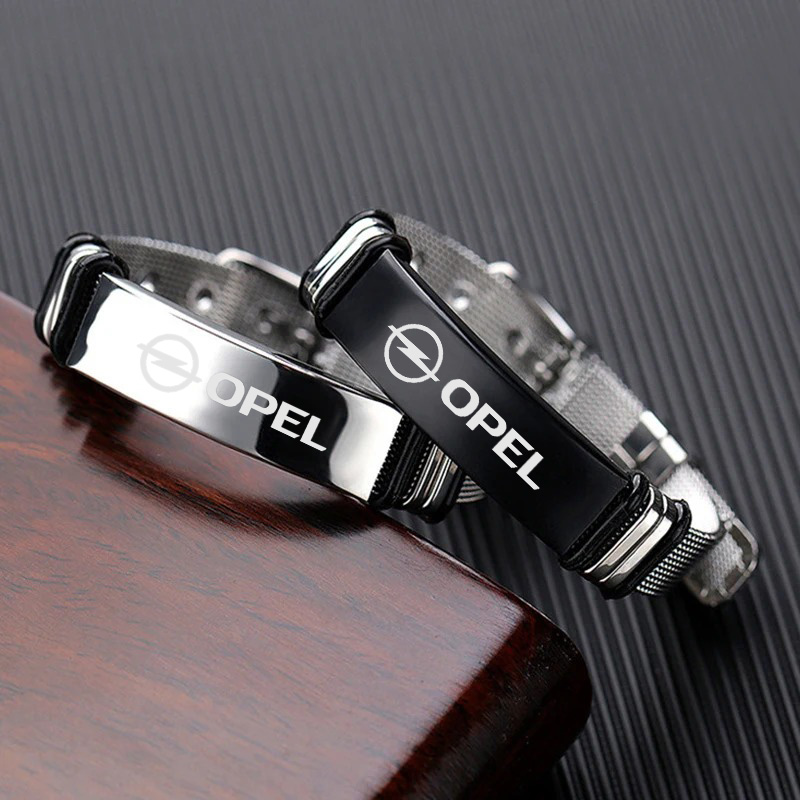 Men Accessories Combo Gift - Mode Auto Logo Rvs Voor Mannen