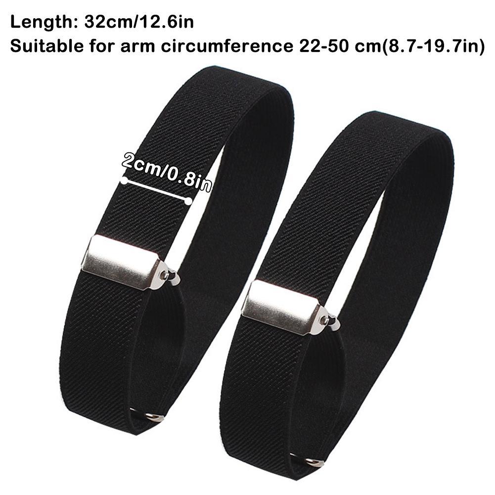 Men Accessories For Wedding - 2 stuks verstelbare elastische armband shirtmouwhouder