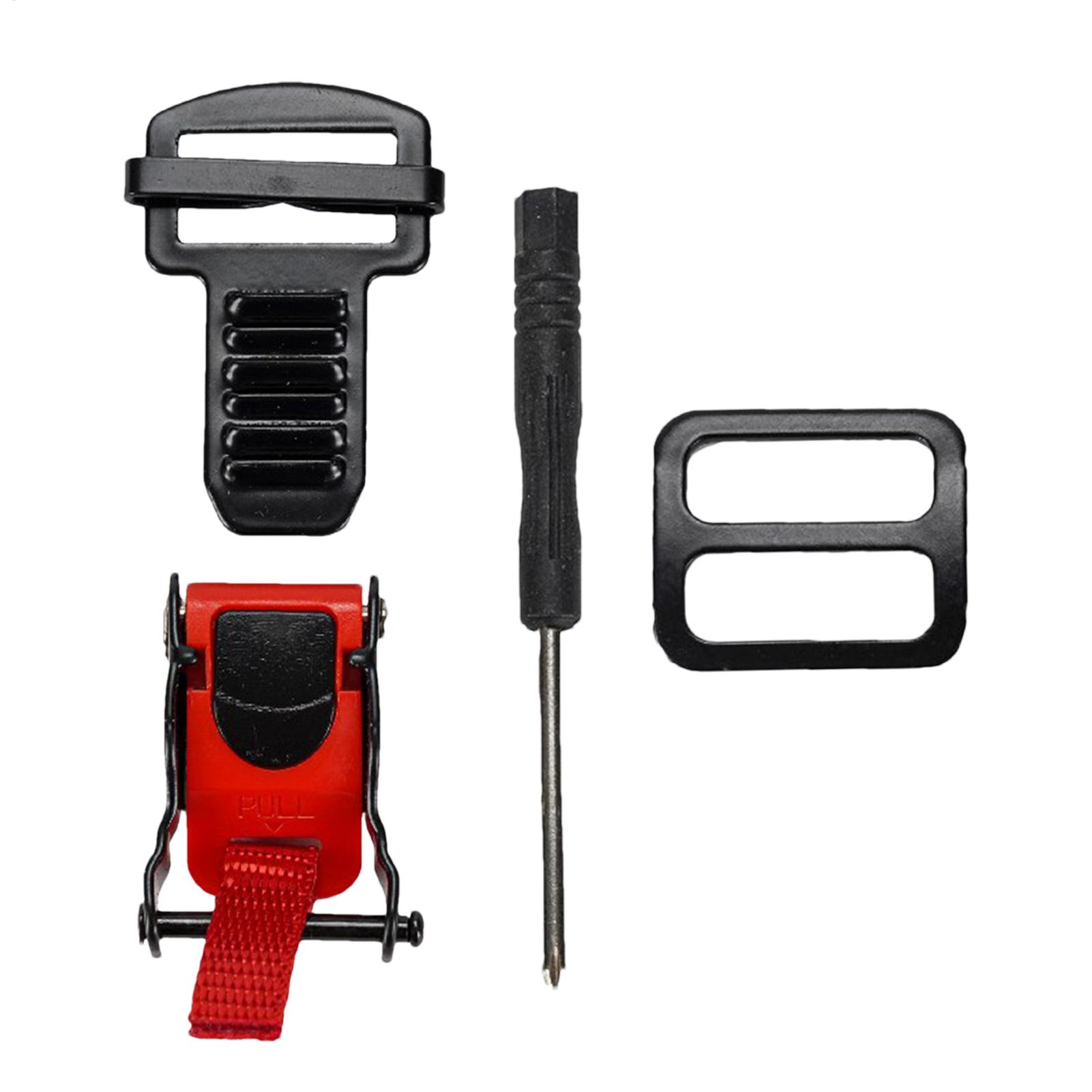 Men Accessories To Wear - Motorhelmen Snelsluiting Dubbele D-gesp Veilige snelsluiting