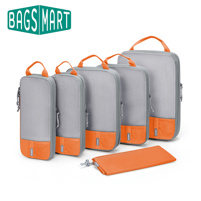 Travel Organizer Men - Bagsmart Compressie Verpakking Kubussen Voor Reis-6/4/2