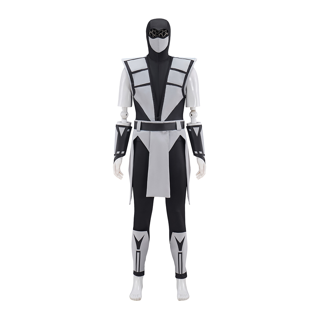 Men Accessories Mk - Game MK Smoke Cosplay Kostuum Heren