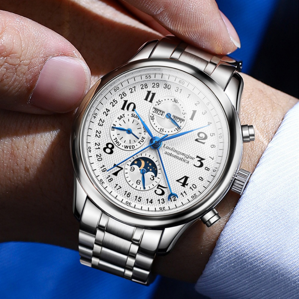 Men Accessories Aesthetic - Hoogwaardig mechanisch herenhorloge uit de Master