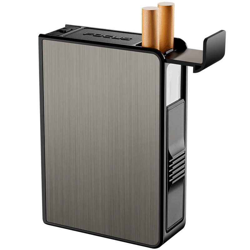 Men Accessories Gift Box - Automatische sigarettenkoker Draagbare waterdichte vochtbestendige sigarettendoos
