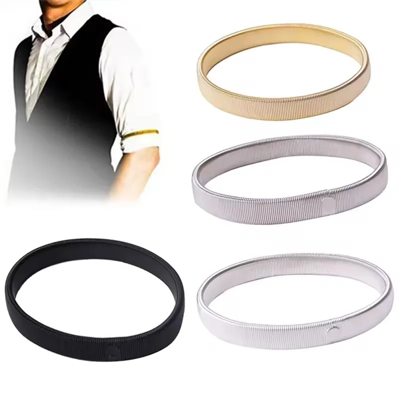 Men Accessories For Wedding - 1 stks elastische armband shirt mouw