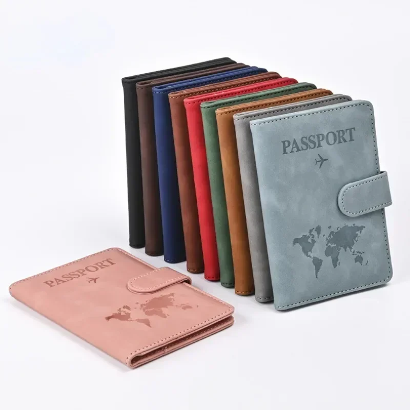 Travel Organizer Men - Paspoorthoezen Dames Heren Letterprint Paspoorthouder Vlucht
