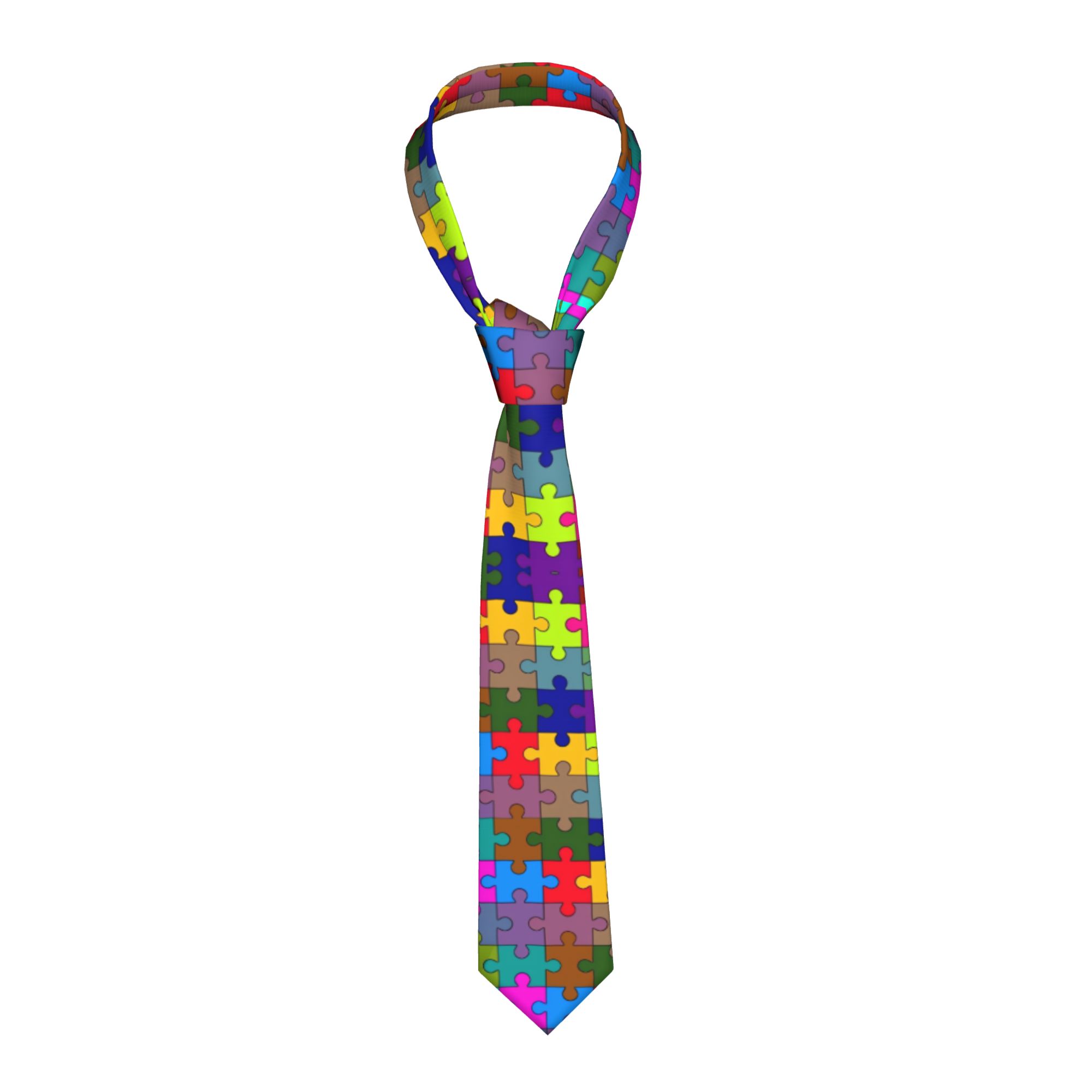 Donkere gradiënt puzzelstropda - Men Accessories For Wedding recensie en prijs