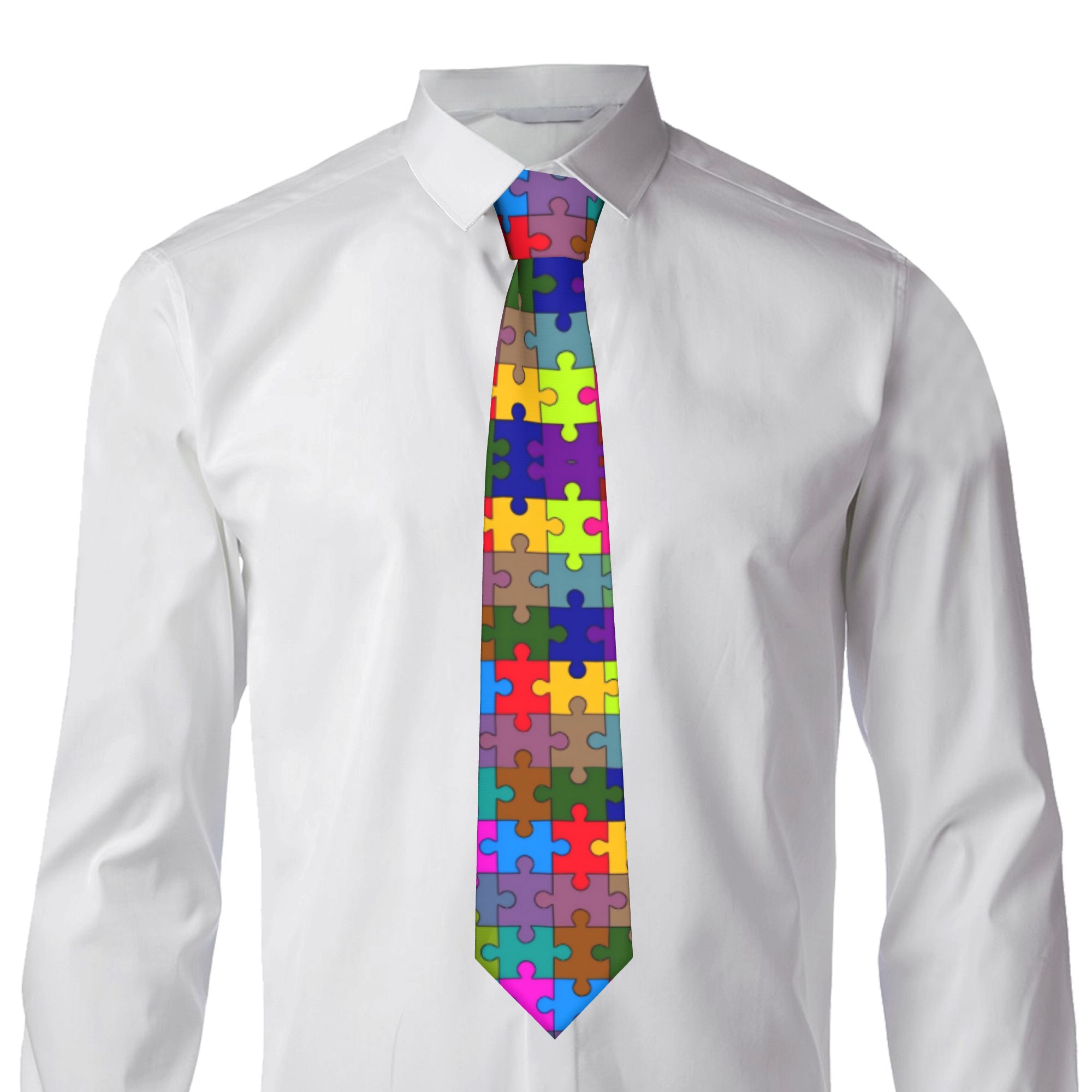 Donkere gradiënt puzzelstropda - Men Accessories For Wedding recensie en prijs