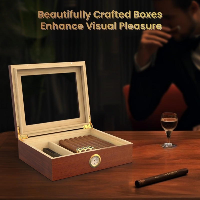 Sigaar Humidor Box Sigarenkoke - Men Accessories Gift Box recensie en prijs