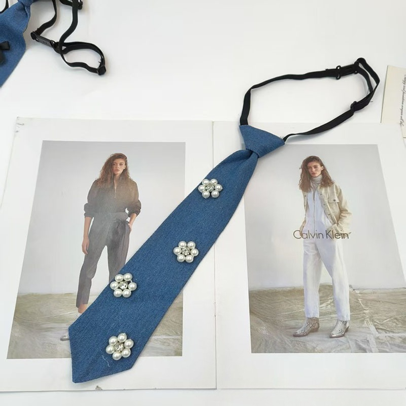 Cowboy Stijl Blauwe Stropdas J - Men Accessories Neck Chain recensie en prijs