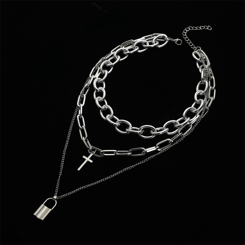 Fnqufuj Gelaagde Grunge Esthet - Men Accessories Neck Chain recensie en prijs