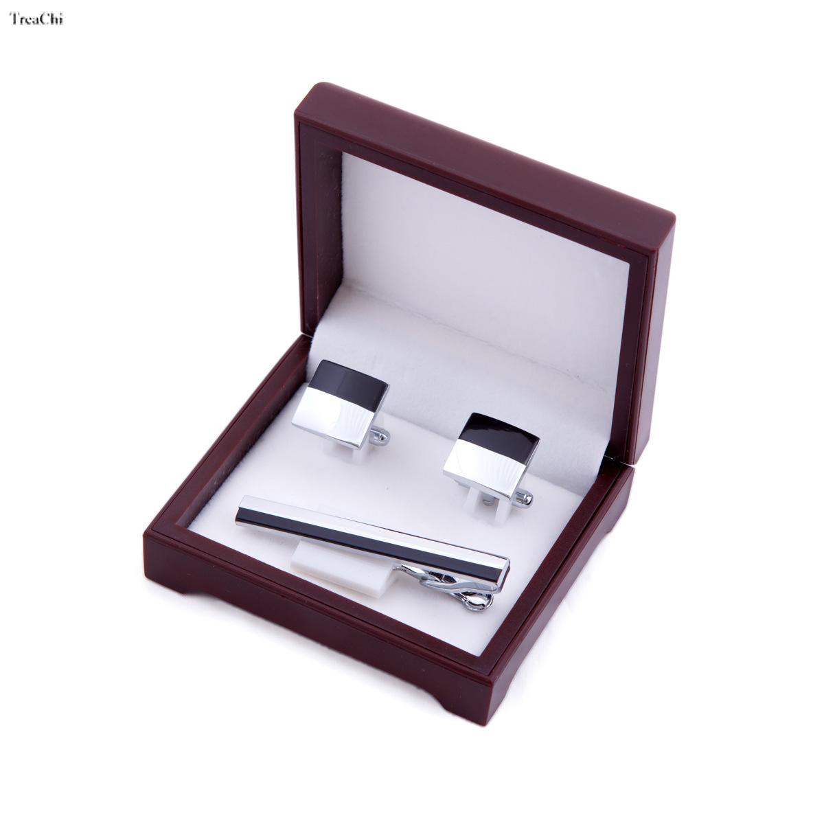 Luxe Tie Clip Manchetknopen Op - Men Accessories Gift Box recensie en prijs