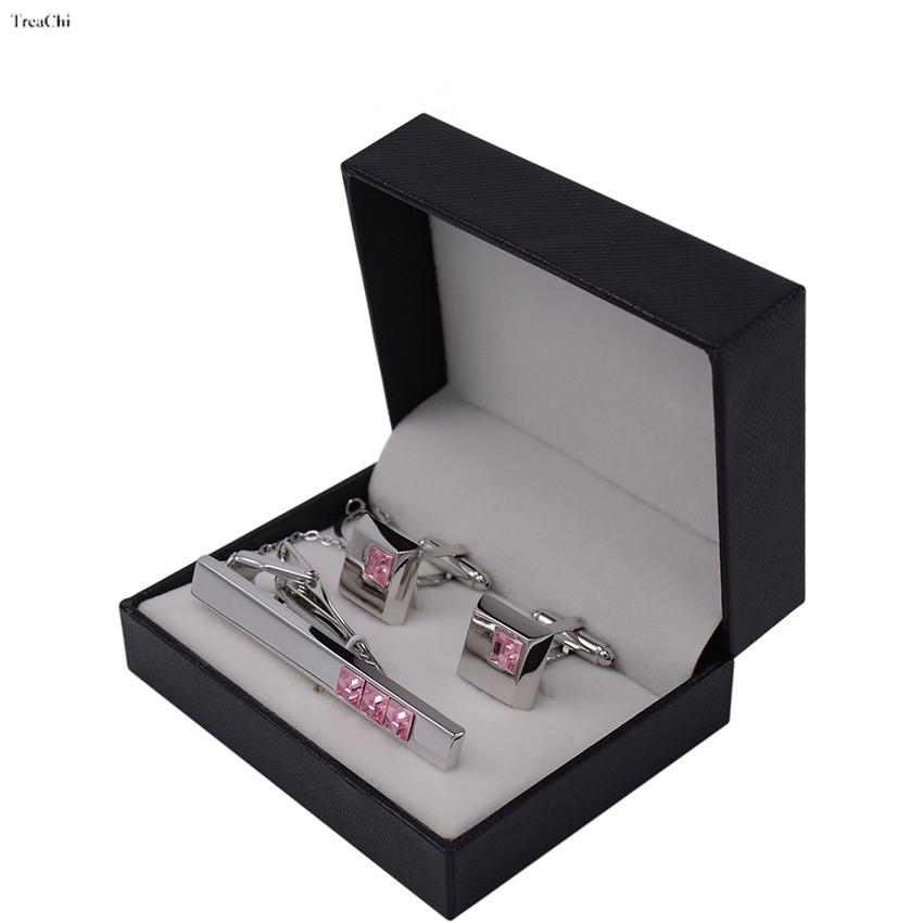 Luxe Tie Clip Manchetknopen Op - Men Accessories Gift Box recensie en prijs