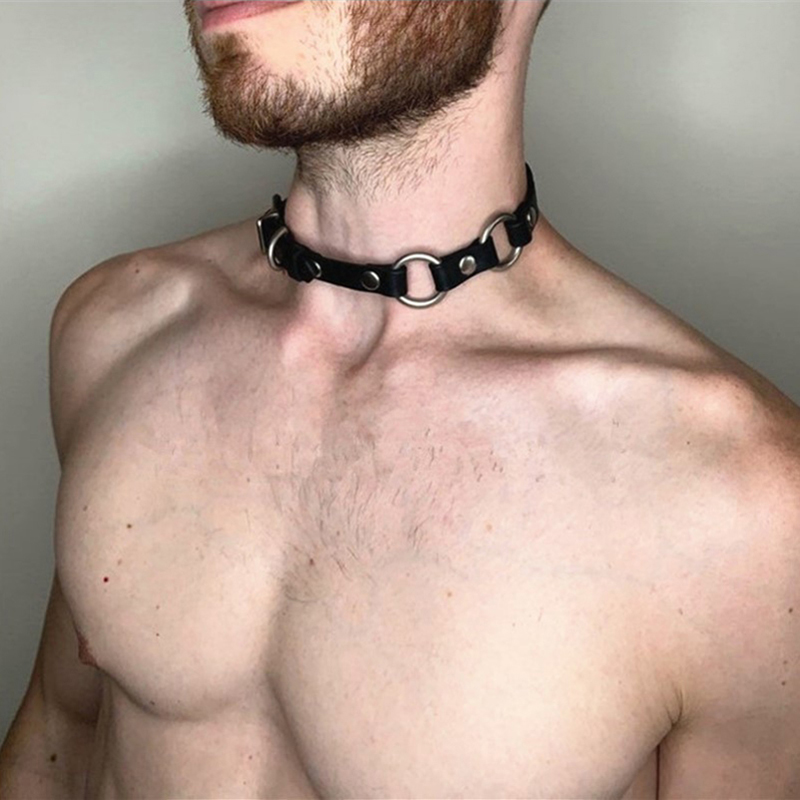 Stijlvolle choker van syntheti - Men Accessories Neck Chain recensie en prijs