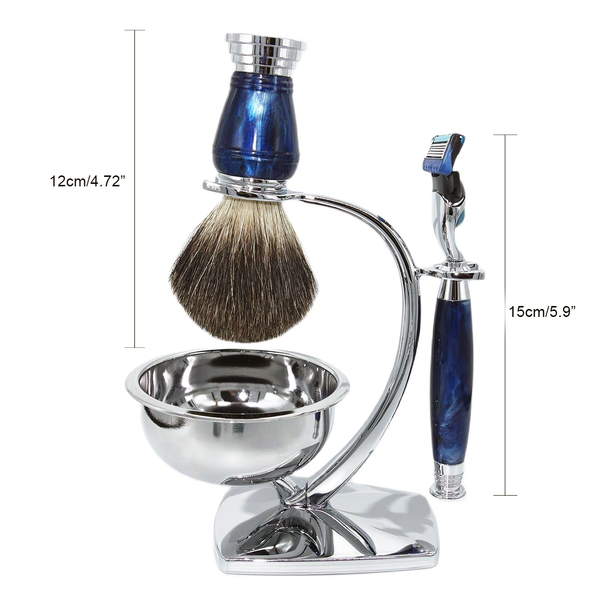 IRAZOR Royalblue 5-laags fusio - Men Accessories Combo Gift recensie en prijs