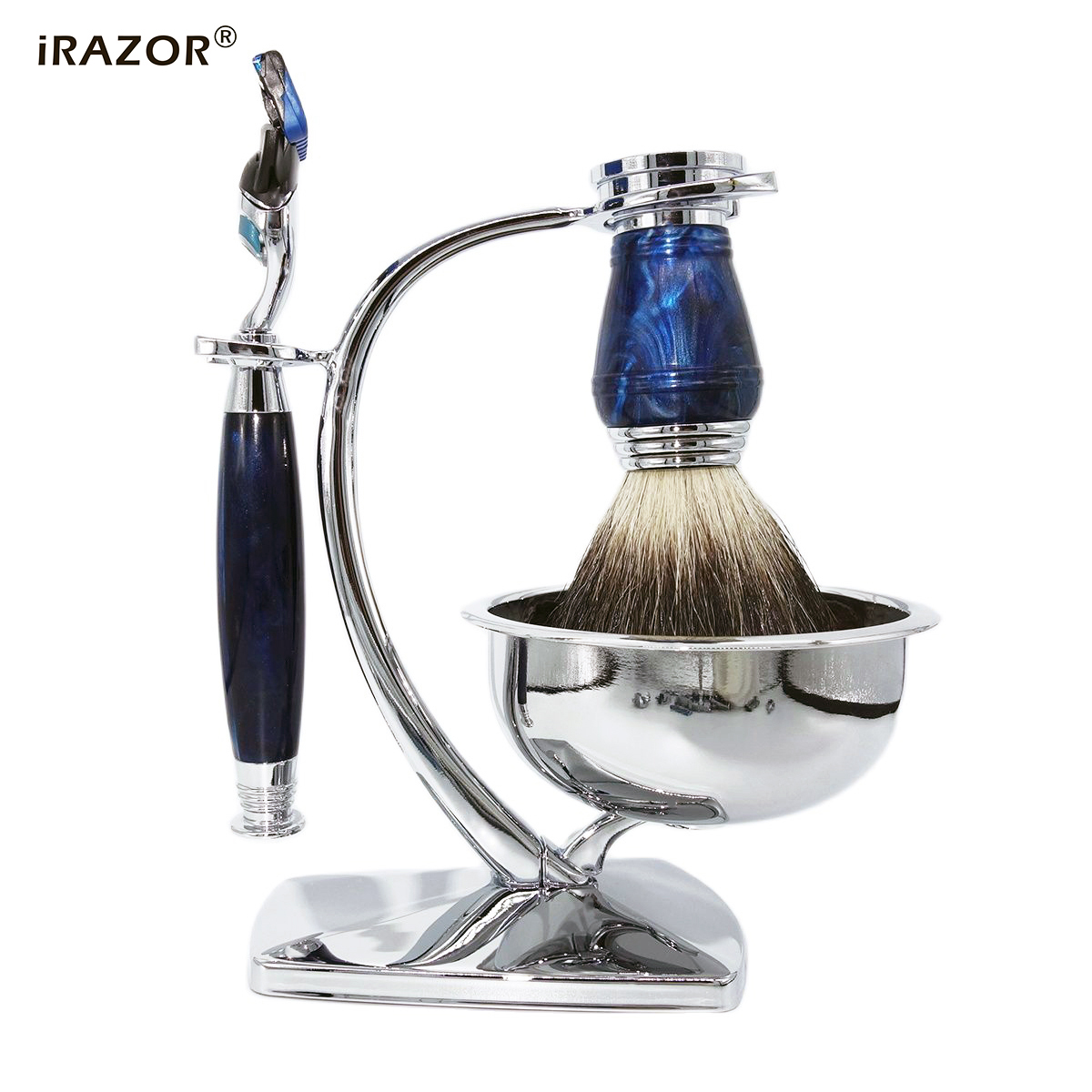 IRAZOR Royalblue 5-laags fusio - Men Accessories Combo Gift recensie en prijs