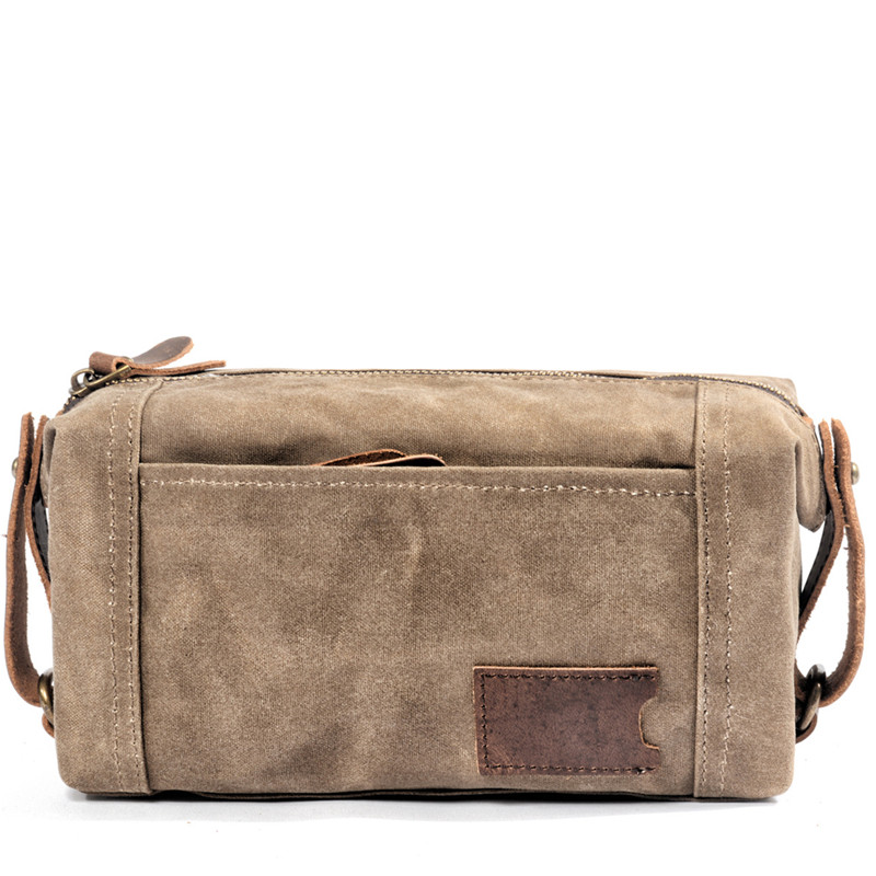 Gewaxt canvas reiskoppeling op - Travel Organizer Men recensie en prijs