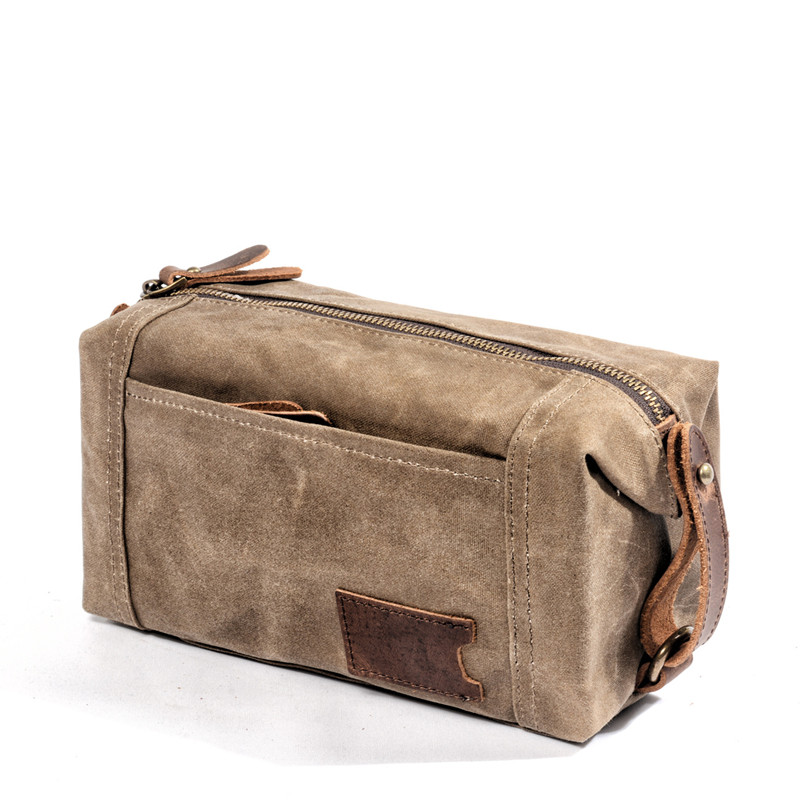 Gewaxt canvas reiskoppeling op - Travel Organizer Men recensie en prijs
