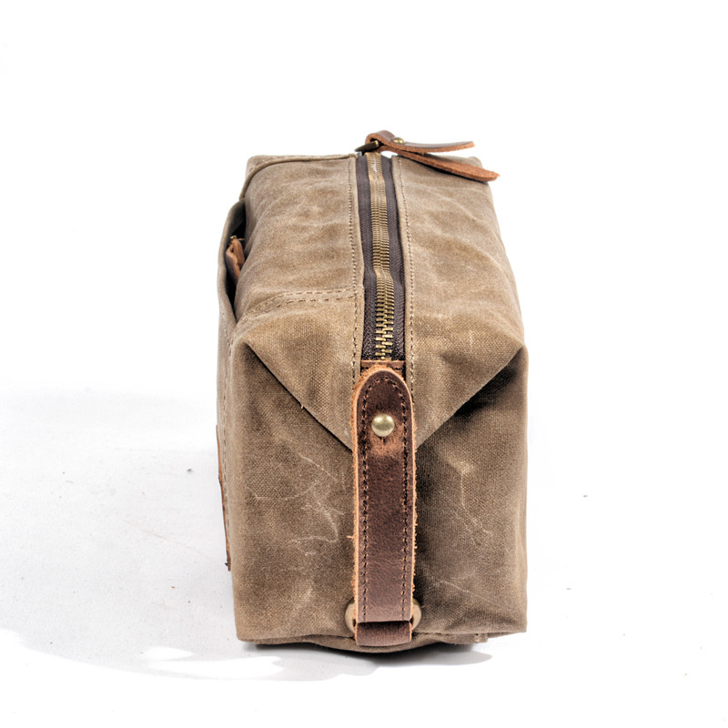 Gewaxt canvas reiskoppeling op - Travel Organizer Men recensie en prijs