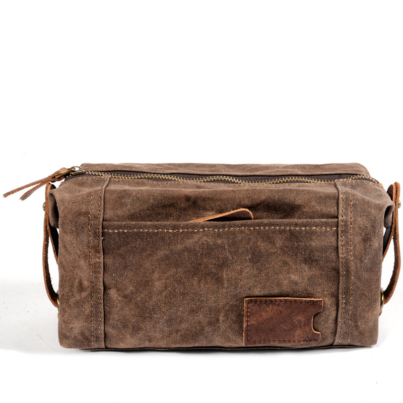 Gewaxt canvas reiskoppeling op - Travel Organizer Men recensie en prijs