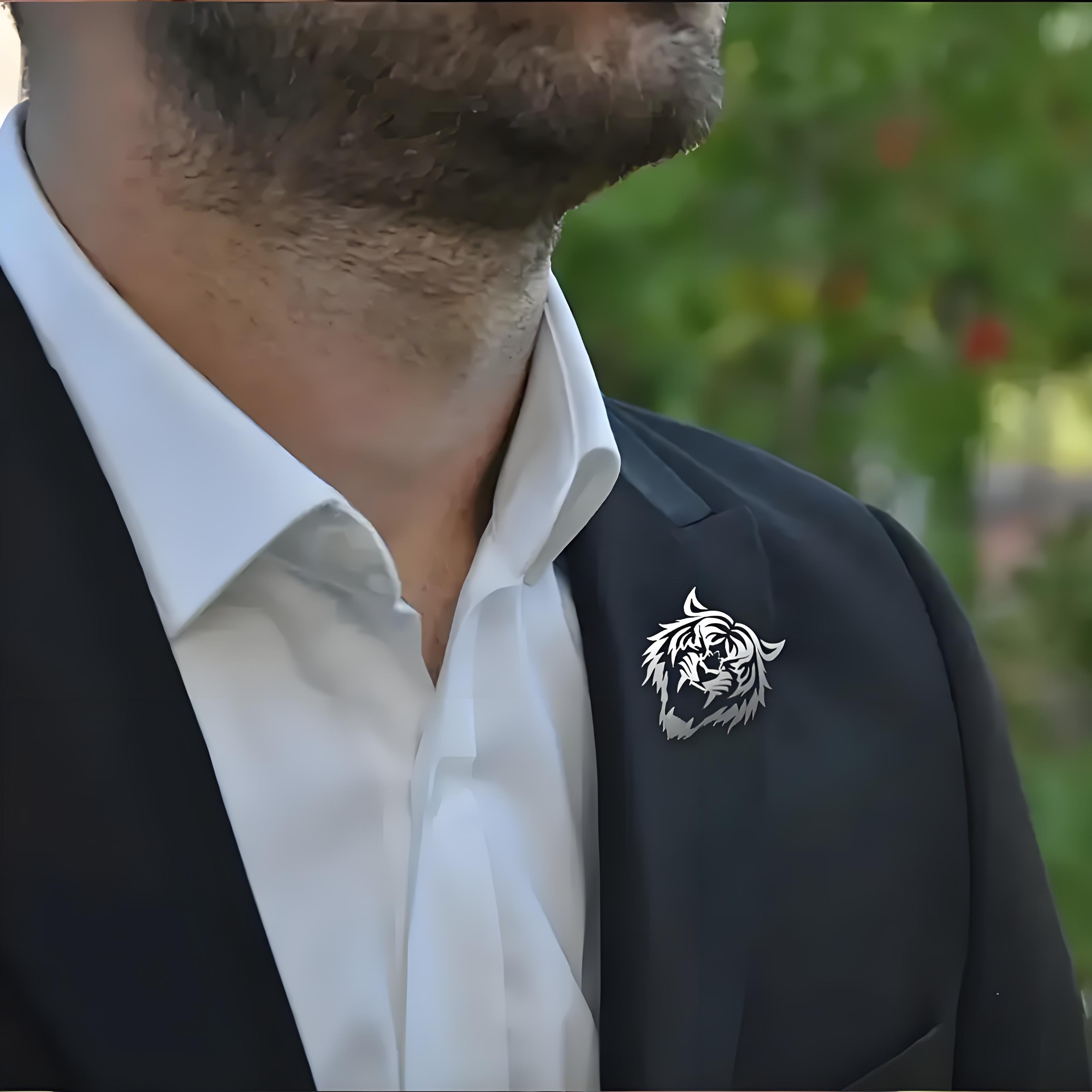 Heren roestvrijstalen tijgerko - Men Accessories To Wear recensie en prijs
