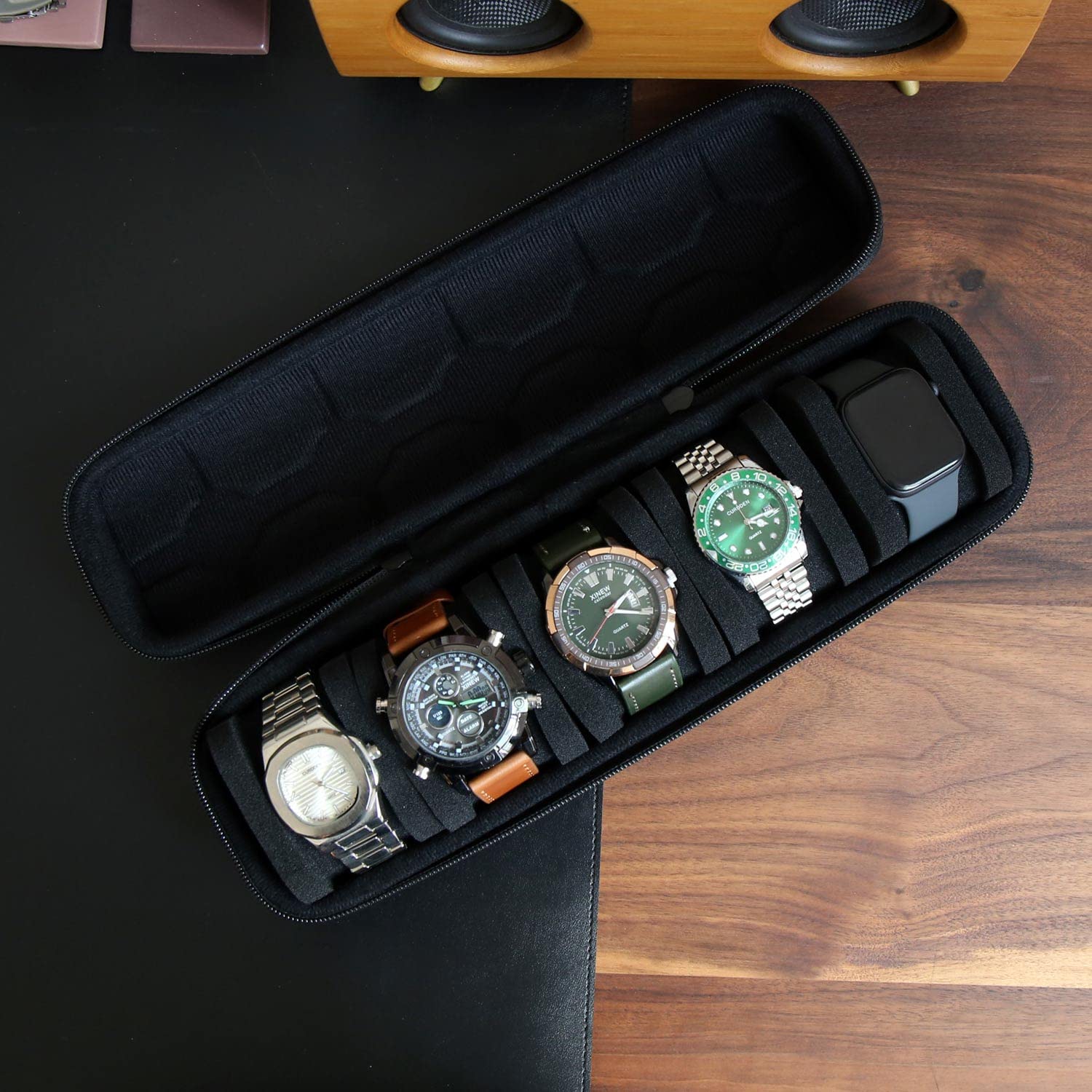 Horlogebox-organizer voor mann - Travel Organizer Men recensie en prijs