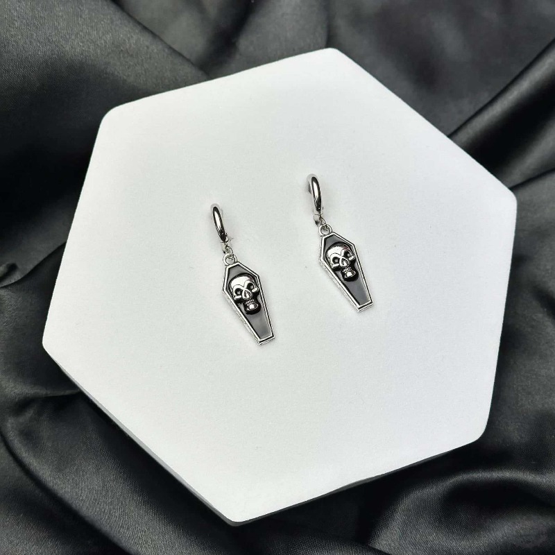 Gothic Punk Skull Coffin Dangl - Men Accessories Aesthetic recensie en prijs