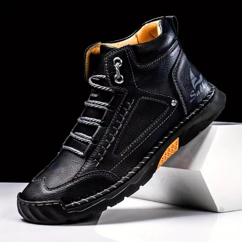 Heren Handgestikte Laarzen Plu - Men Accessories To Wear recensie en prijs