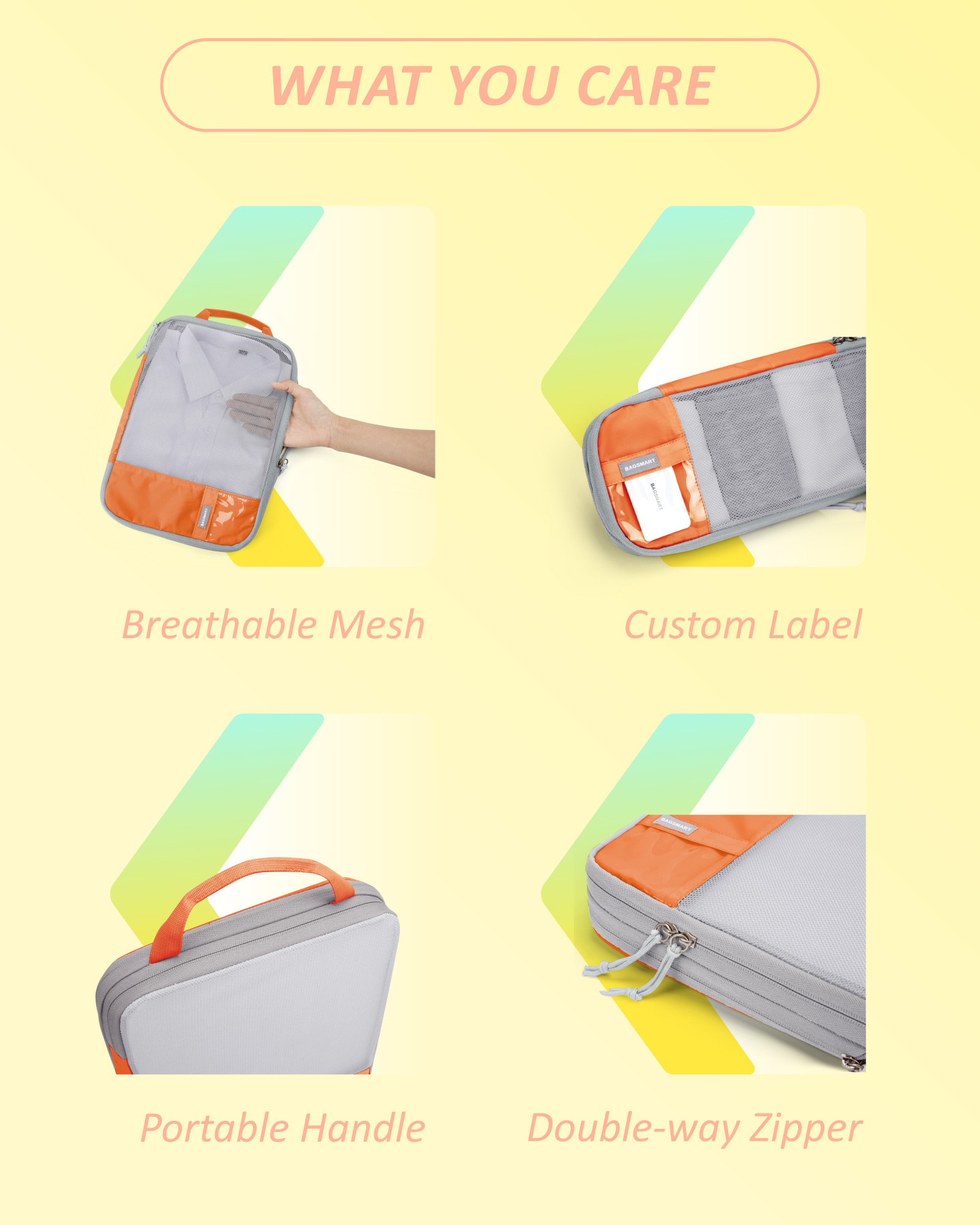 Bagsmart Compressie Verpakking - Travel Organizer Men recensie en prijs