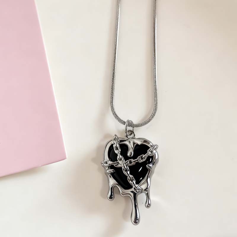 Nieuwe Punk Gothic Rood Zwart  - Men Accessories Aesthetic recensie en prijs
