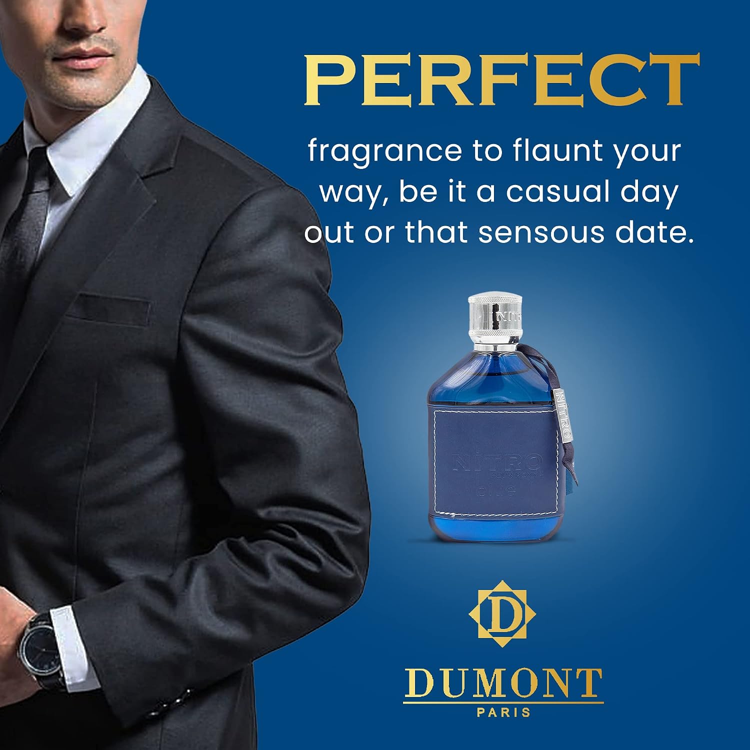 Nitro Blue Dumont Men EDP Parf - Men Accessories To Wear recensie en prijs