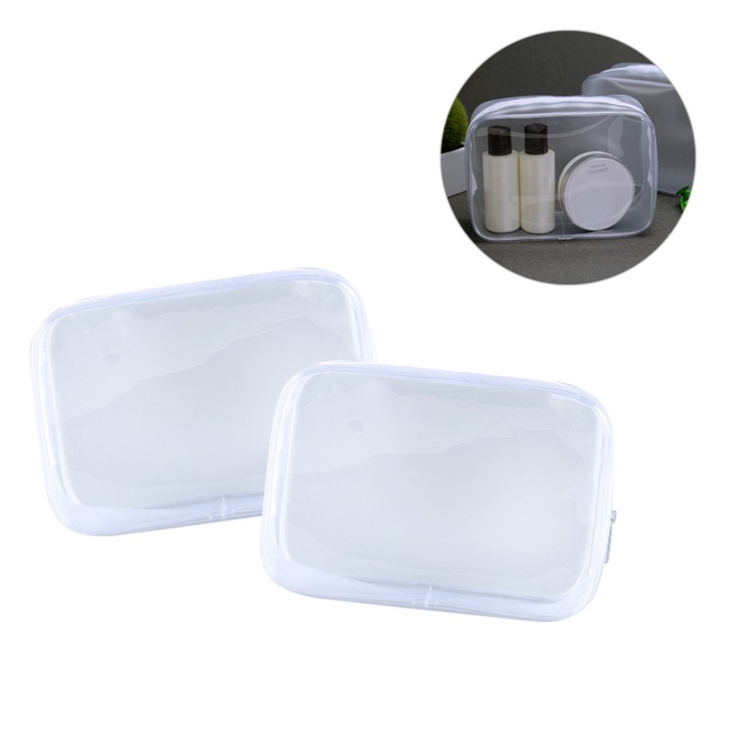 Reistoilettas Transparante rit - Travel Organizer Men recensie en prijs