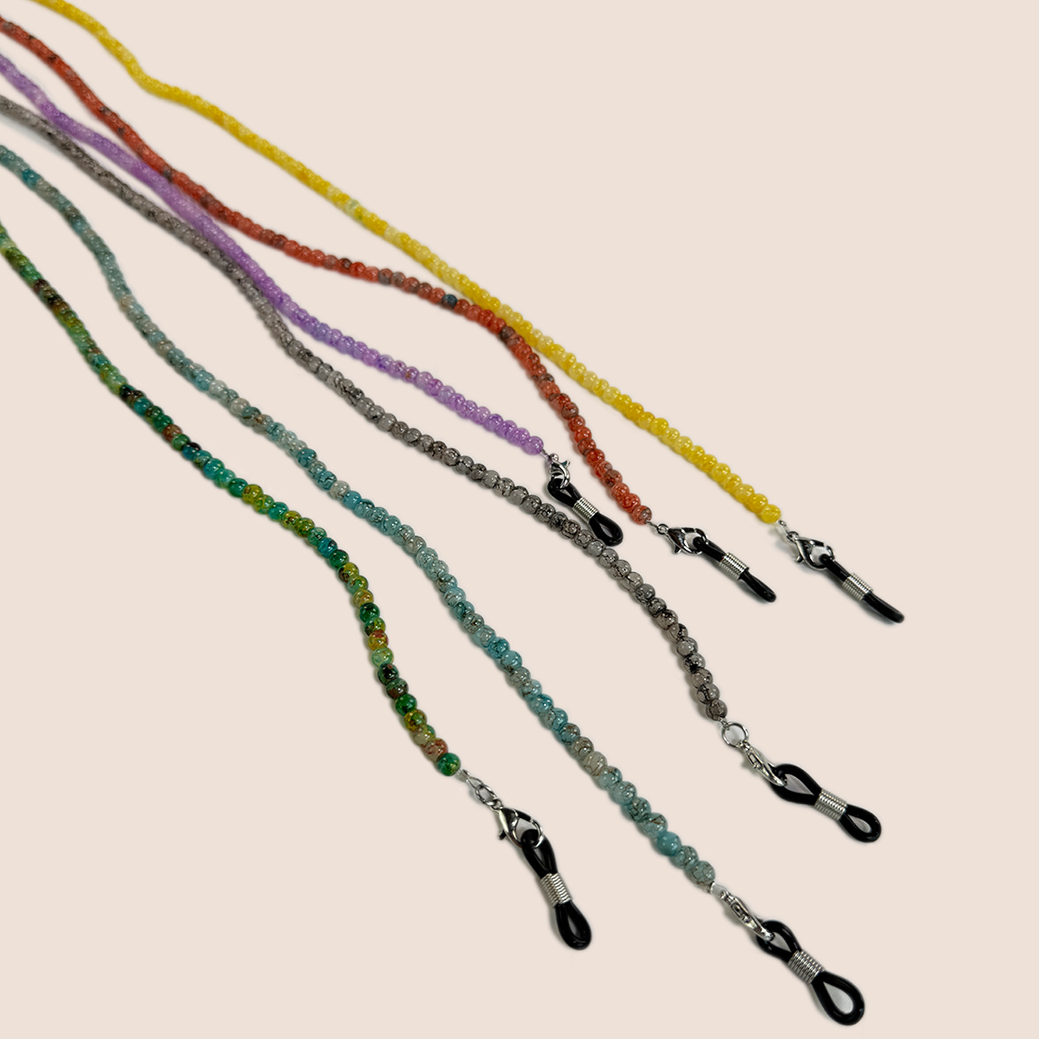 Chinese stijl glazen kralen br - Men Accessories Neck Chain recensie en prijs