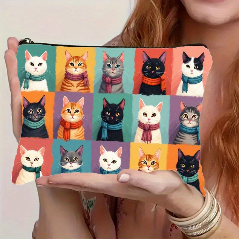 Leuke make-uptas met kattenpri - Travel Organizer Men recensie en prijs