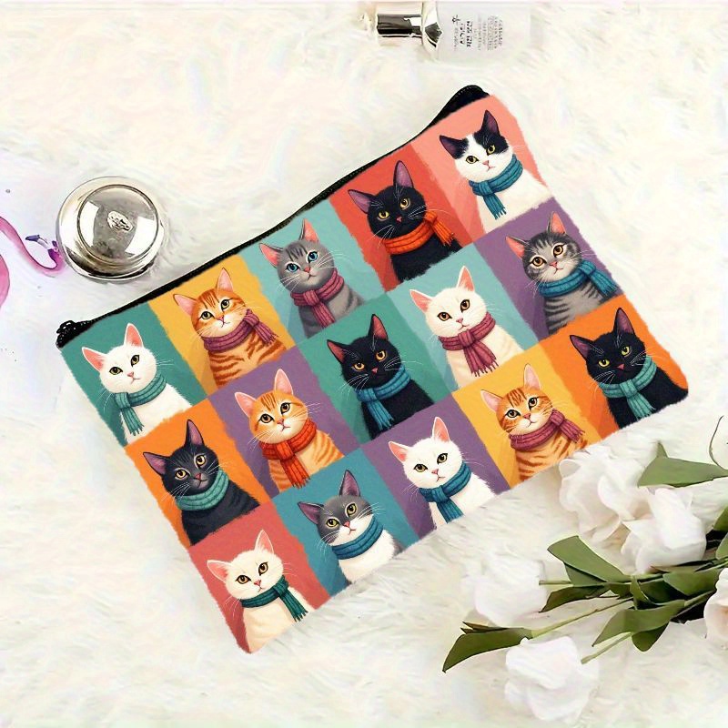 Leuke make-uptas met kattenpri - Travel Organizer Men recensie en prijs