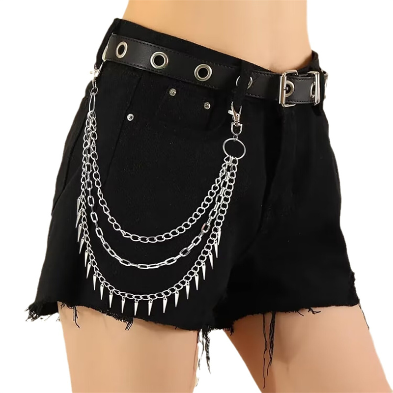 Laag 3 Punk Ketting Op De Jean - Men Accessories Aesthetic recensie en prijs